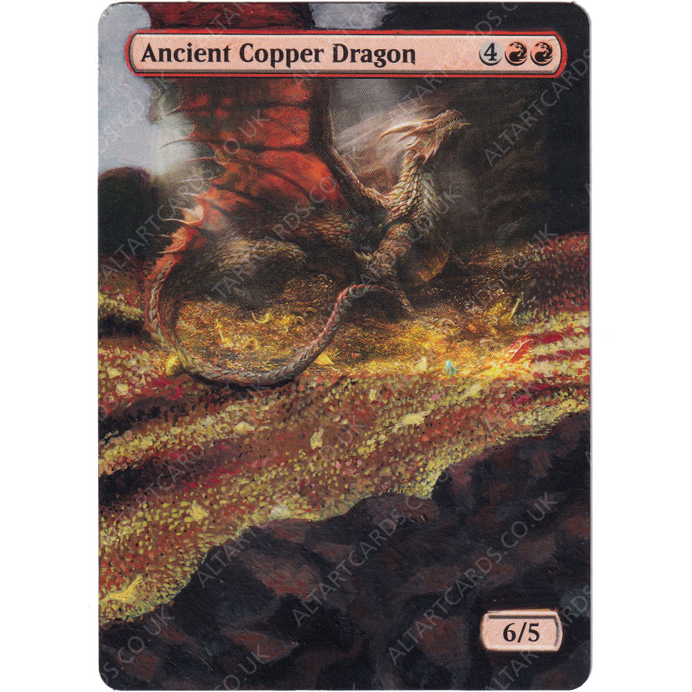 Altered Art - Ancient Copper Dragon