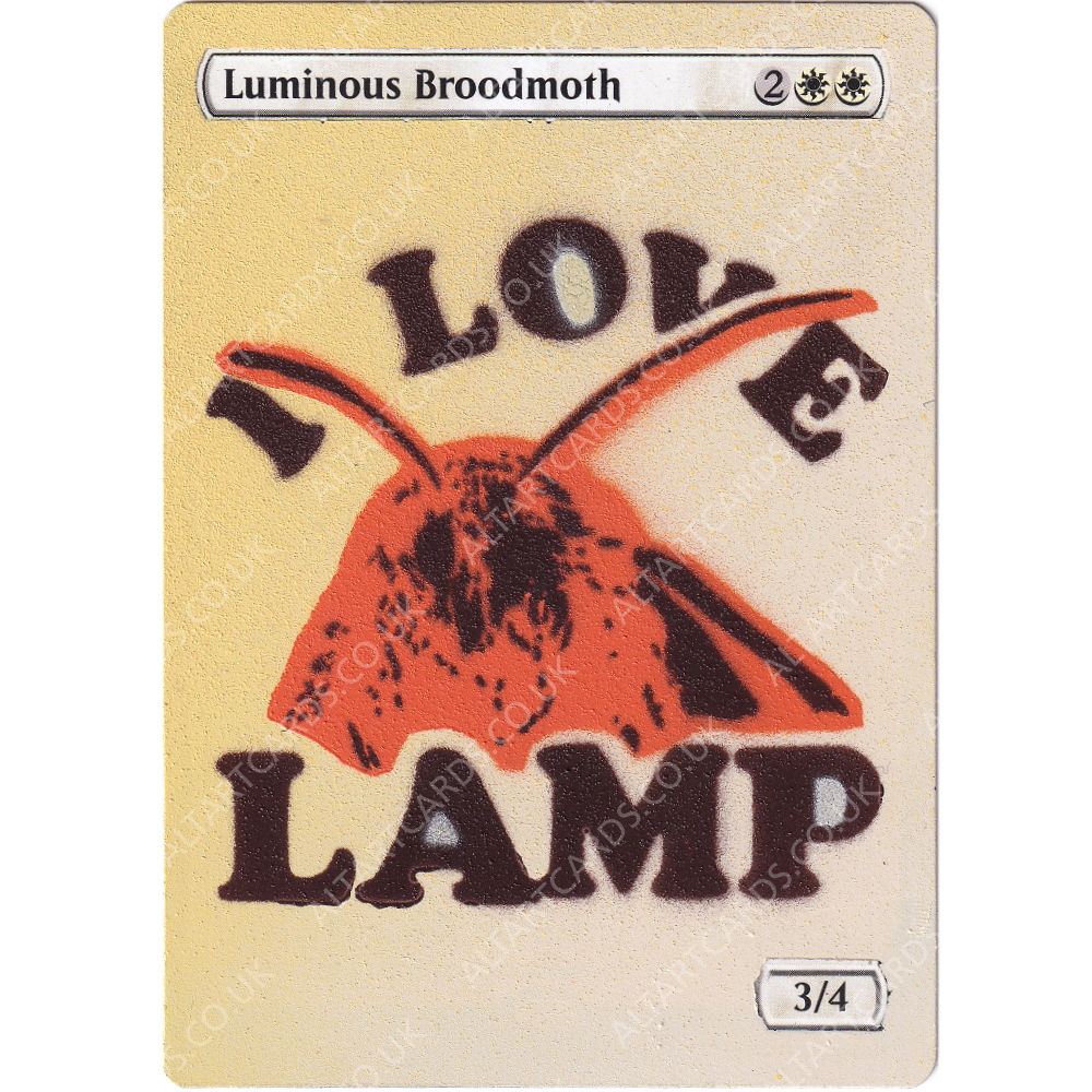 Altered Art - Luminous Broodmoth