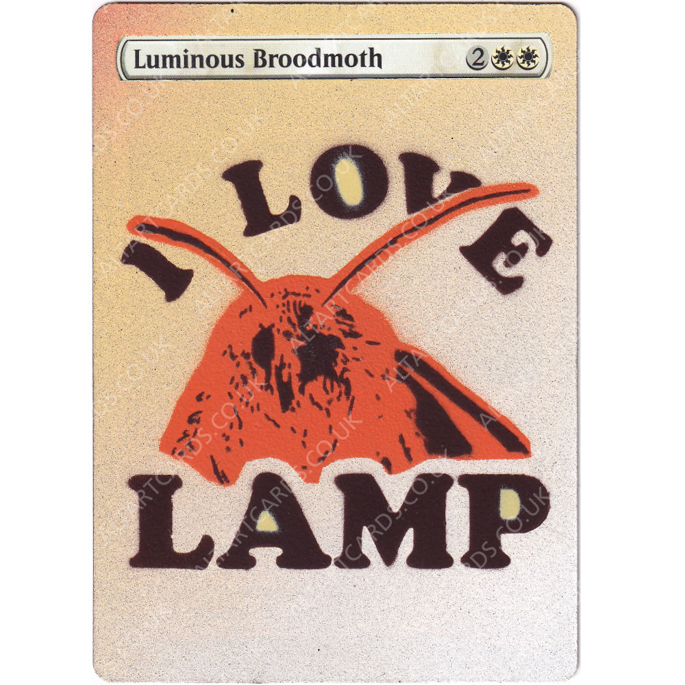 Altered Art - Luminous Broodmoth
