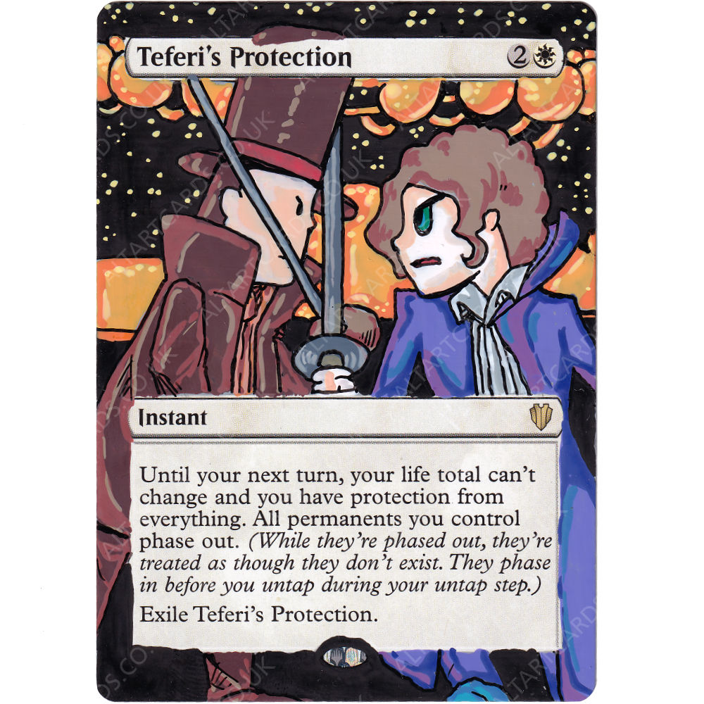 Altered Art - Teferi's Protection