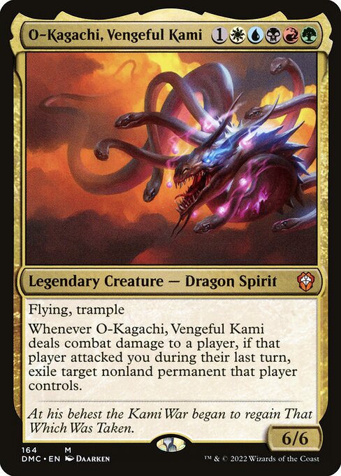 Altered Art - O-Kagachi, Vengeful Kami