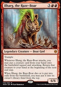 Altered Art - Ilharg, the Raze-Boar (Commission)