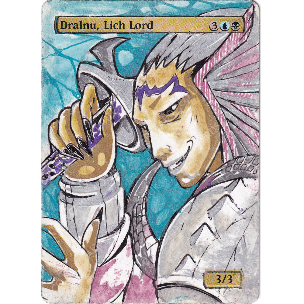 Altered Art - Dralnu, Lich Lord