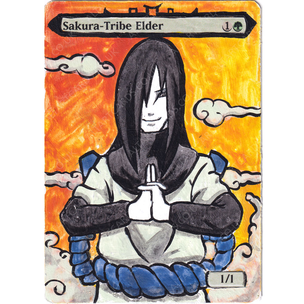 Altered Art - Sakura-Tribe Elder