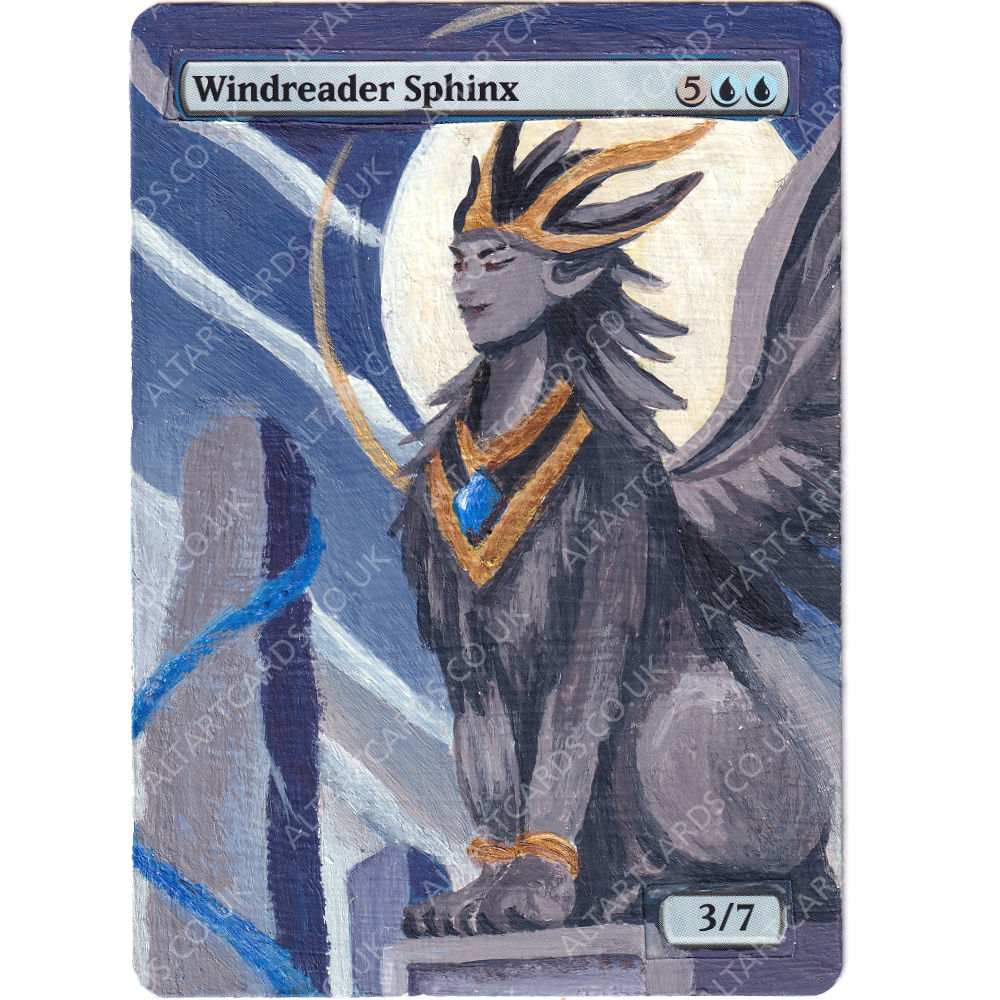 Altered Art - Windreader Sphinx