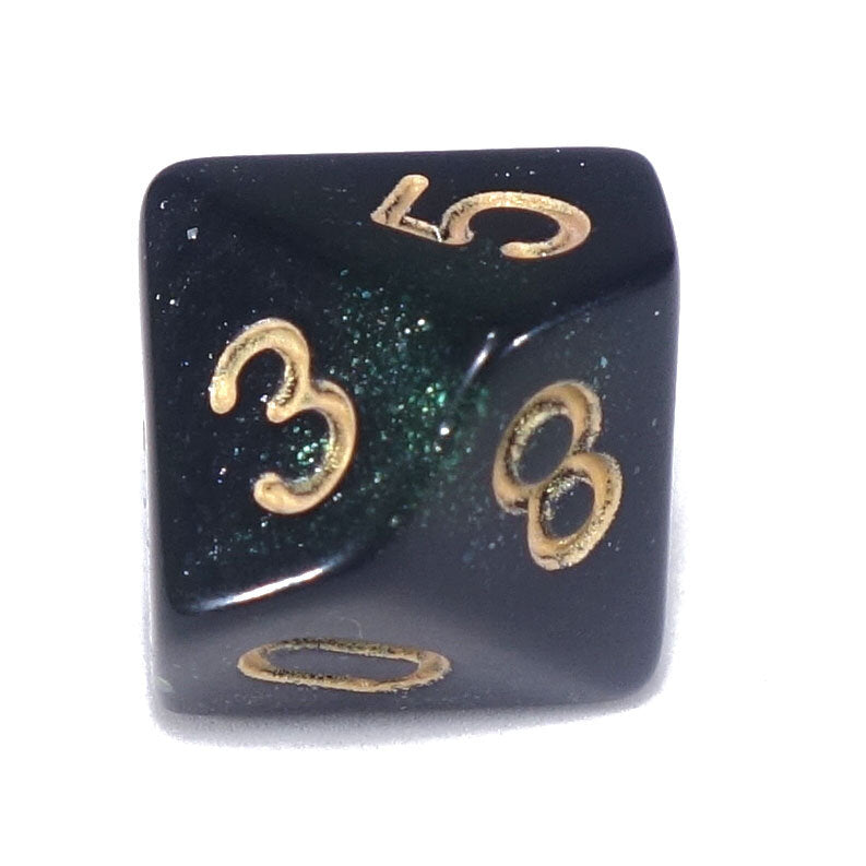 7 Dice Poly Set - Twilight Green