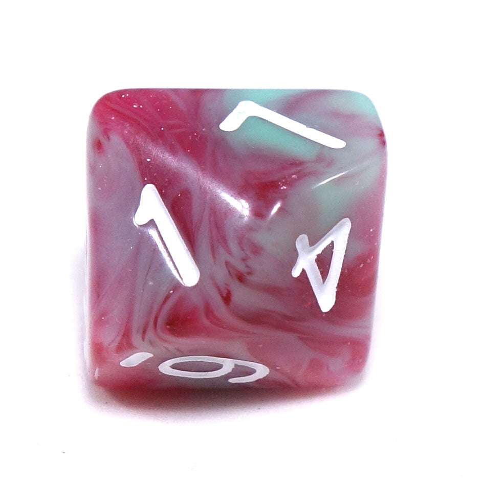 7 Dice Poly Set - Sweets - Strawberry Creme