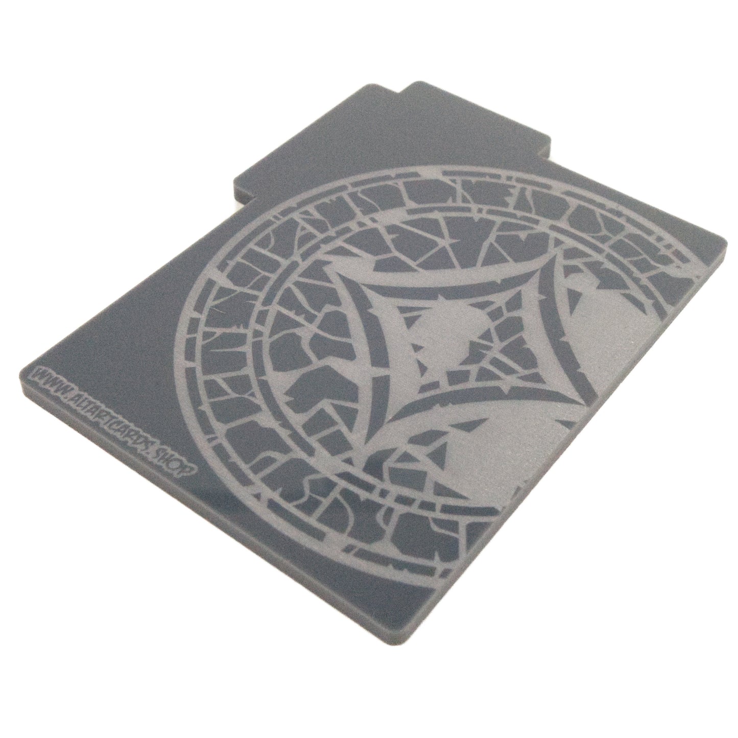 Acrylic Card Divider - Diamond Mana - Grey
