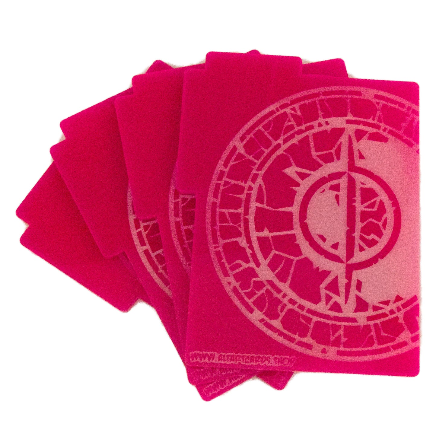 Acrylic Card Divider - Eye Mana - Pink, x4