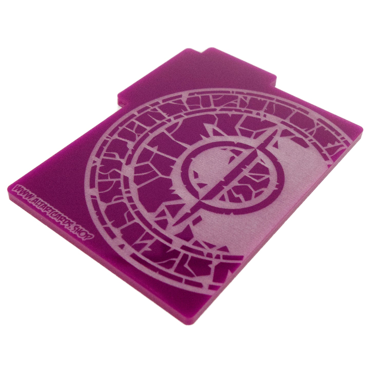 Acrylic Card Divider - Eye Mana - Purple