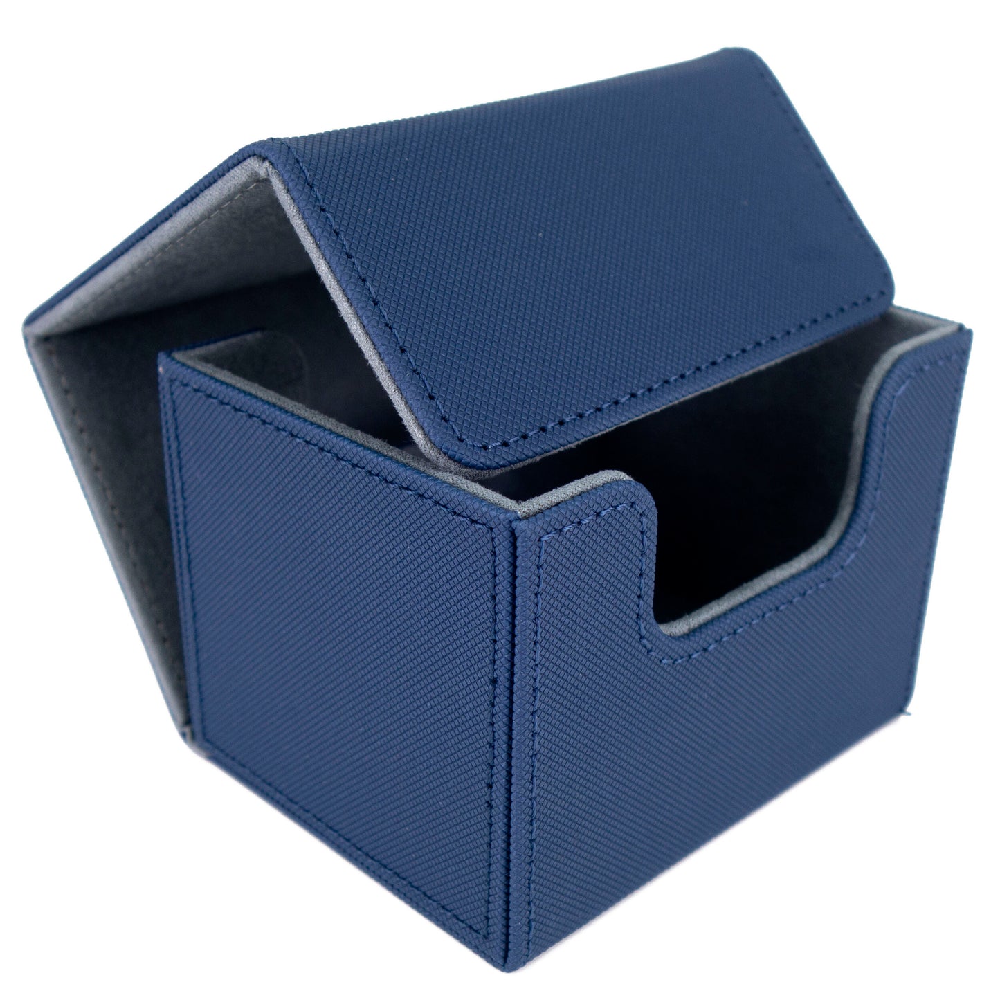 Deck Box - 100 Card Sideload - Blue (Grey)