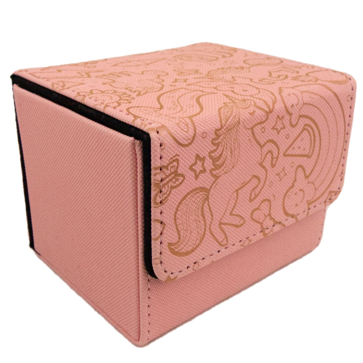 Deck Box - Unicorn Sleeve - Pale Pink (Black)