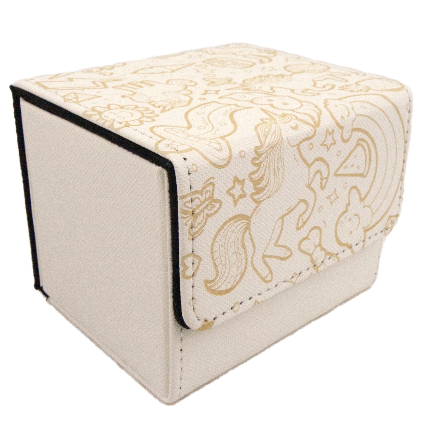 Deck Box - Unicorn Sleeve - White (Black)