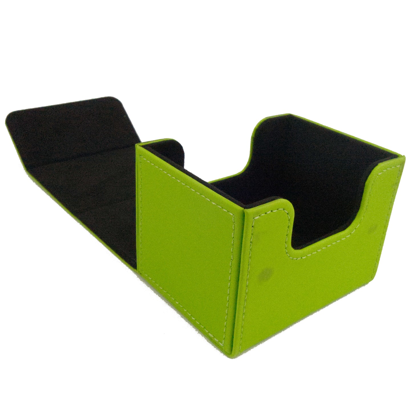 Deck Box - 100 Card Sideload - Smooth Lime (Black)
