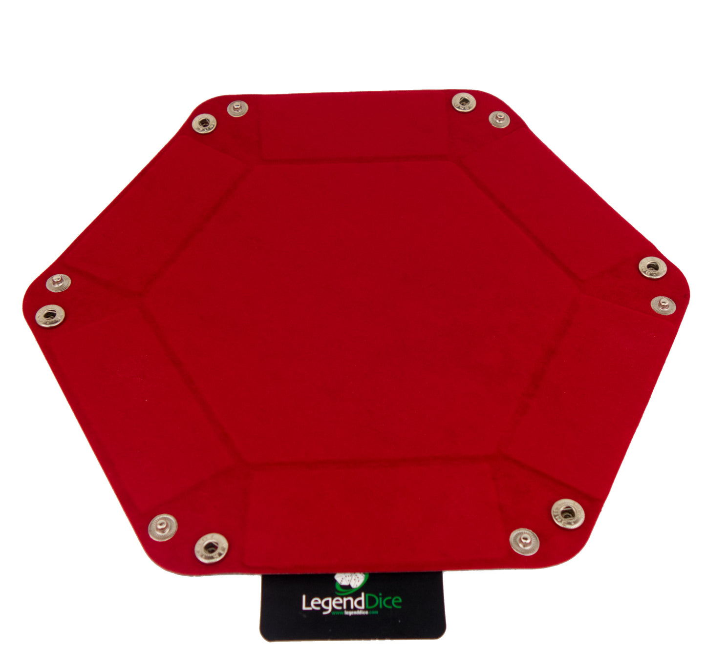 HEX Bonded Dice Tray - Red