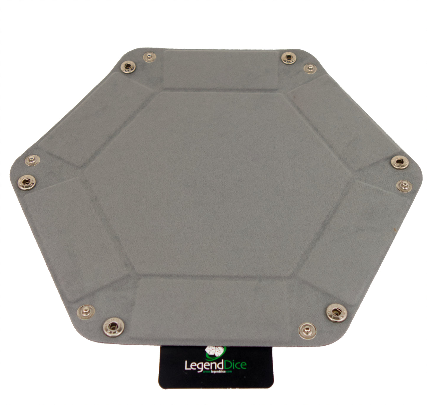 HEX Bonded Dice Tray - Grey