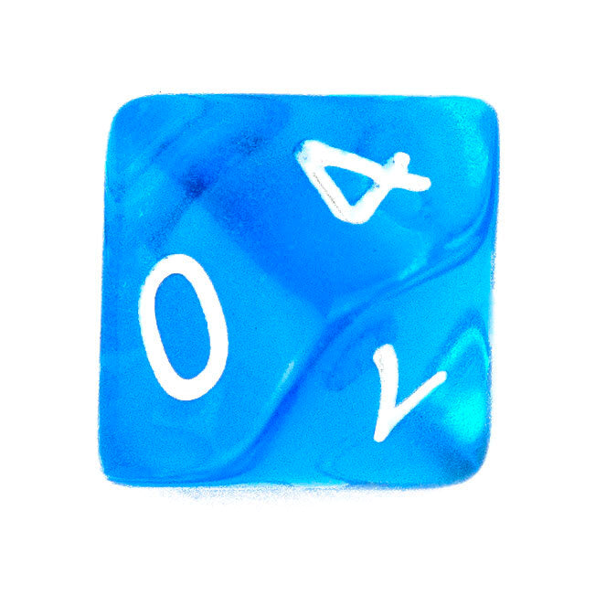 7 Dice Poly Set - MINI Gem - Light Blue