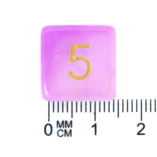 7 Dice Poly Set - Soapstone Purple