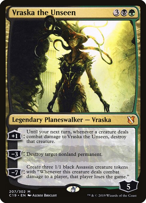 Altered Art - Vraska the Unseen