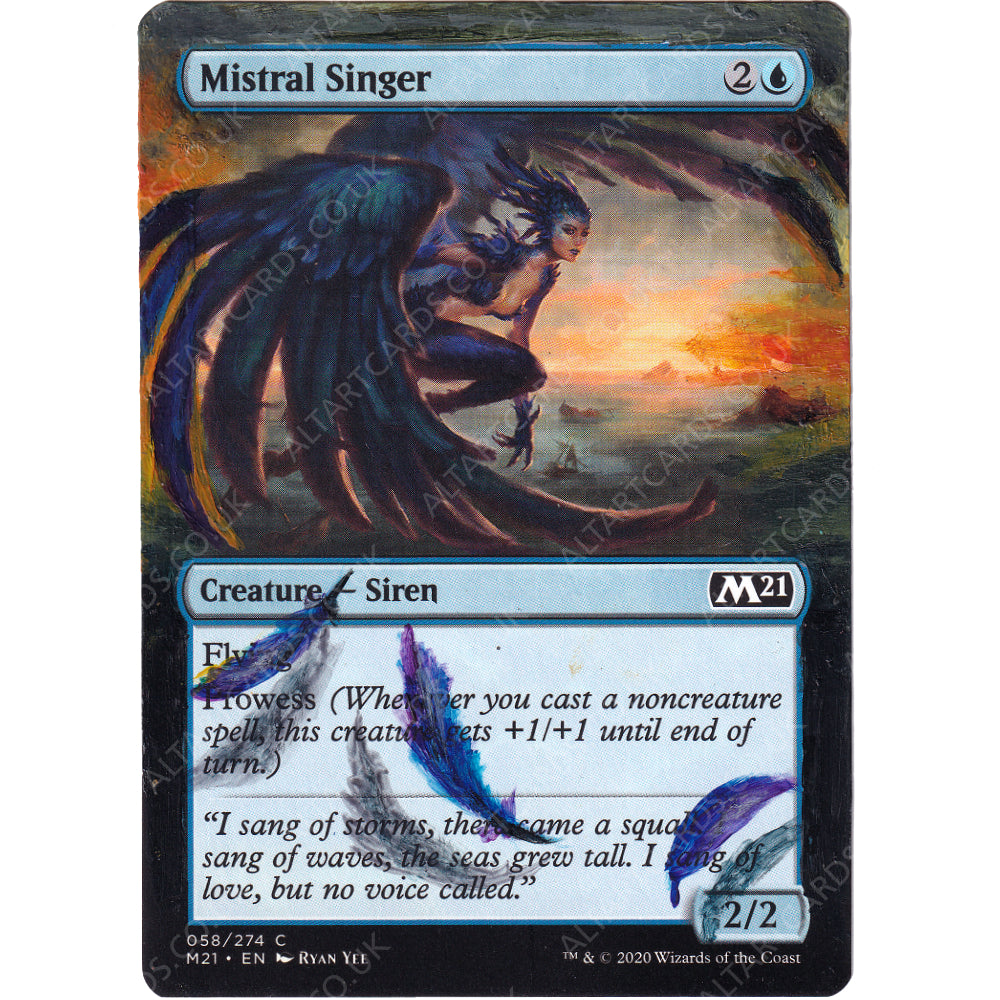 Altered Art - Mistral Singer