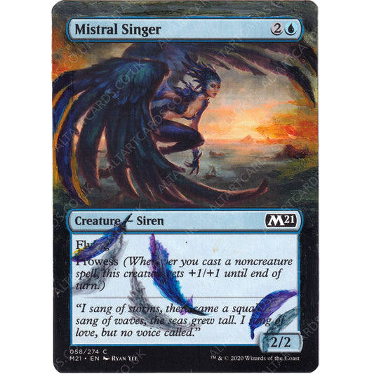 Altered Art - Mistral Singer