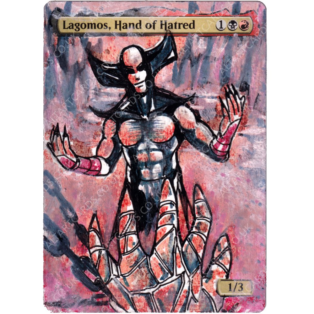 Altered Art - Lagomos, Hand of Hatred