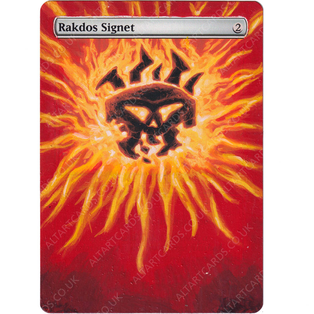 Altered Art - Rakdos Signet