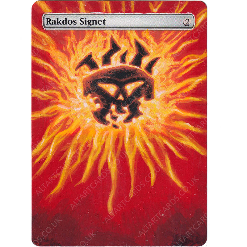 Altered Art - Rakdos Signet