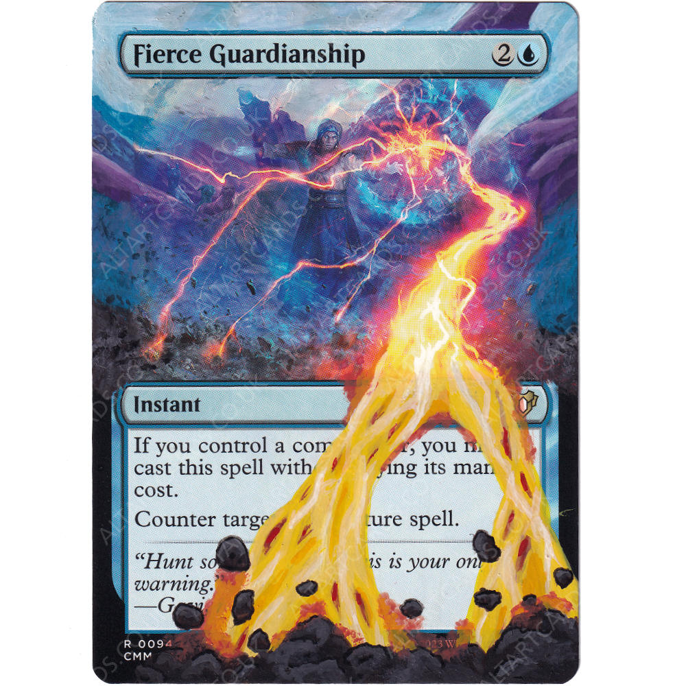 Altered Art - Fierce Guardianship
