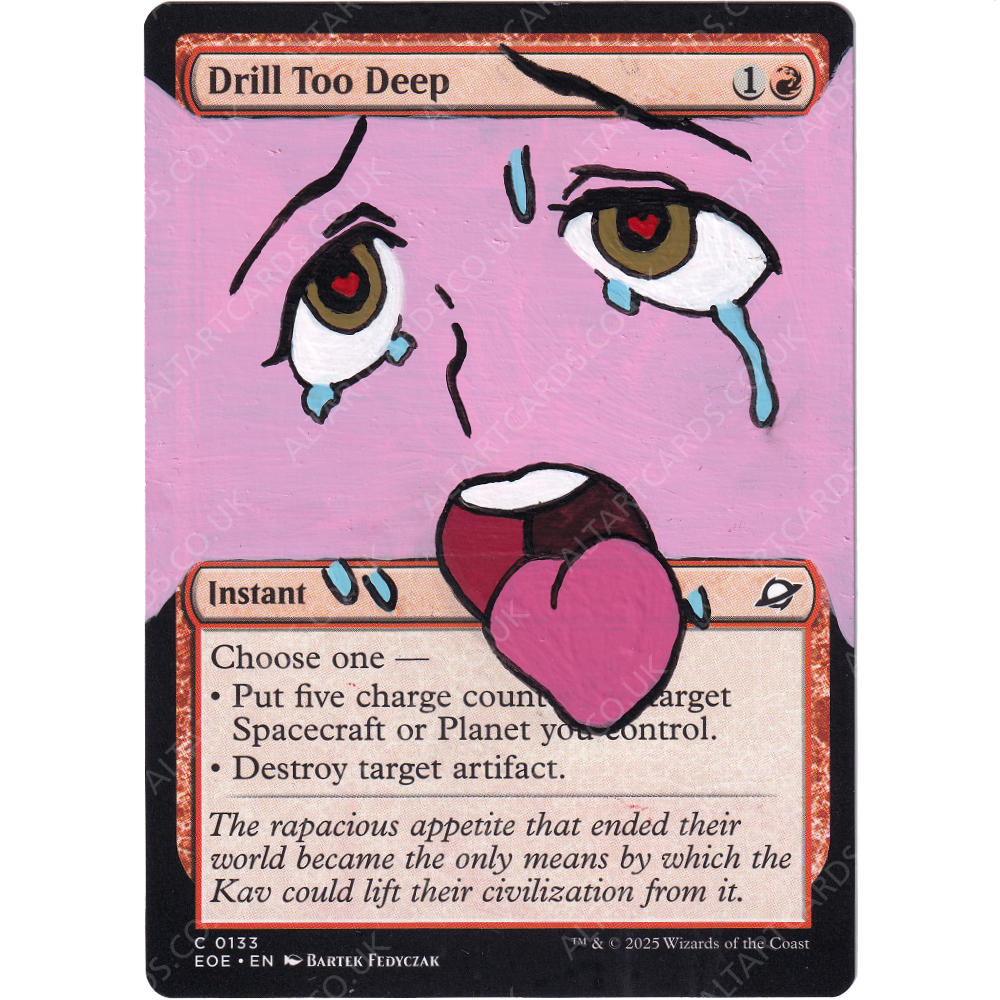 Altered Art - Drill Too Deep