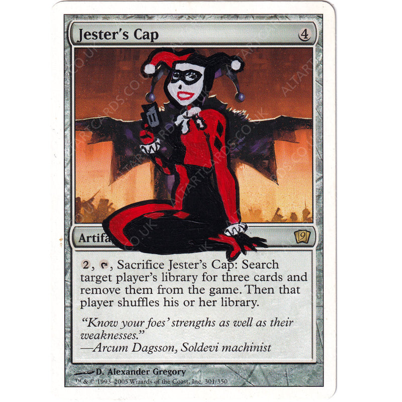 Altered Art - Jester's Cap