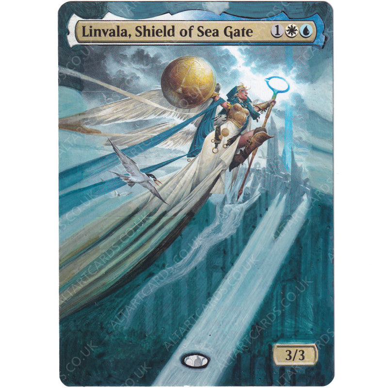 Altered Art - Linvala, Shield of Sea Gate
