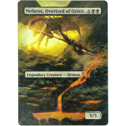 Altered Art - Nefarox, Overlord of Grixis