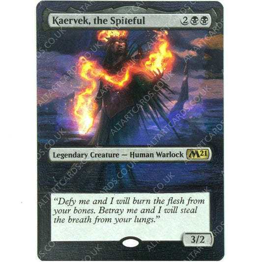 Altered Art - Kaervek, the Spiteful
