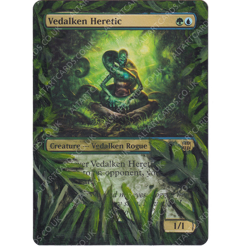 Altered Art - Vedalken Heretic