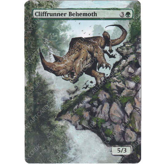 Altered Art - Cliffrunnr Behemoth