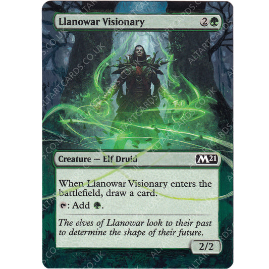 Altered Art - Llanowar Visionary