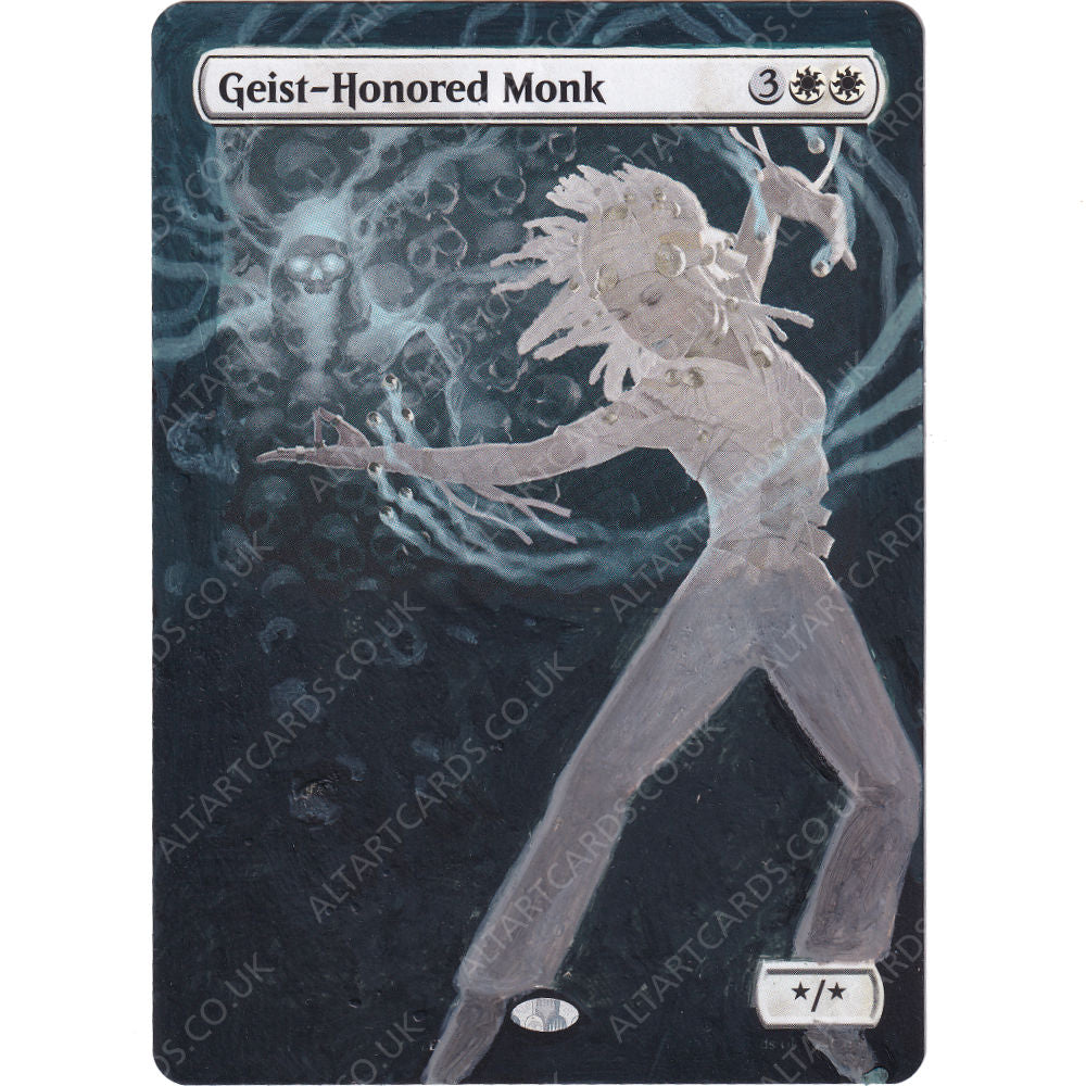 Altered Art - Geist-Honored Monk
