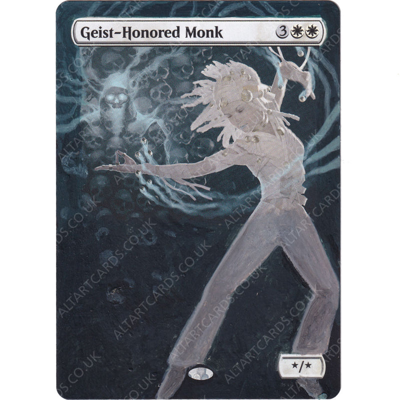 Altered Art - Geist-Honored Monk