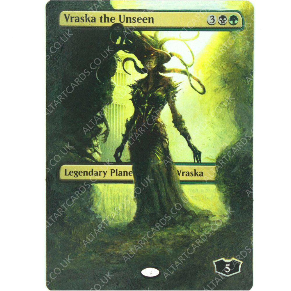 Altered Art - Vraska the Unseen