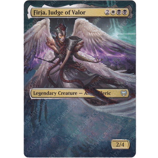 Altered Art - Firja, Judge of Valor