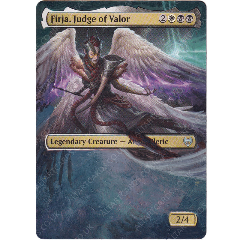 Altered Art - Firja, Judge of Valor