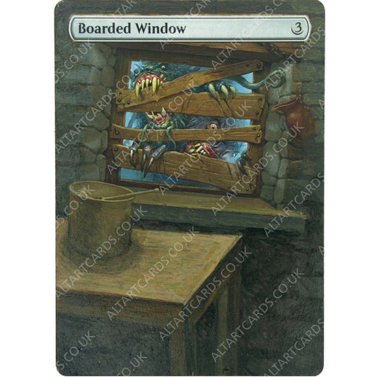 Altered Art - Boarded Window