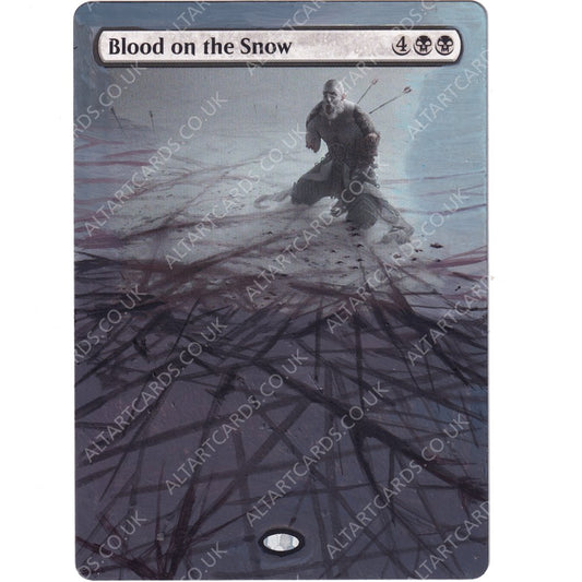 Altered Art - Blood on the Snow