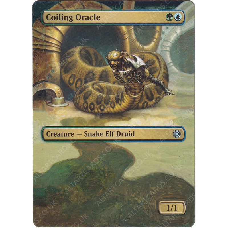 Altered Art - Coiling Oracle