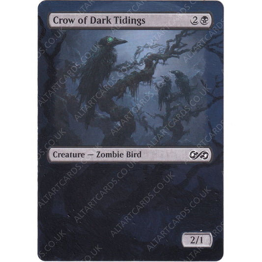 Altered Art - Crow of Dark Tidings
