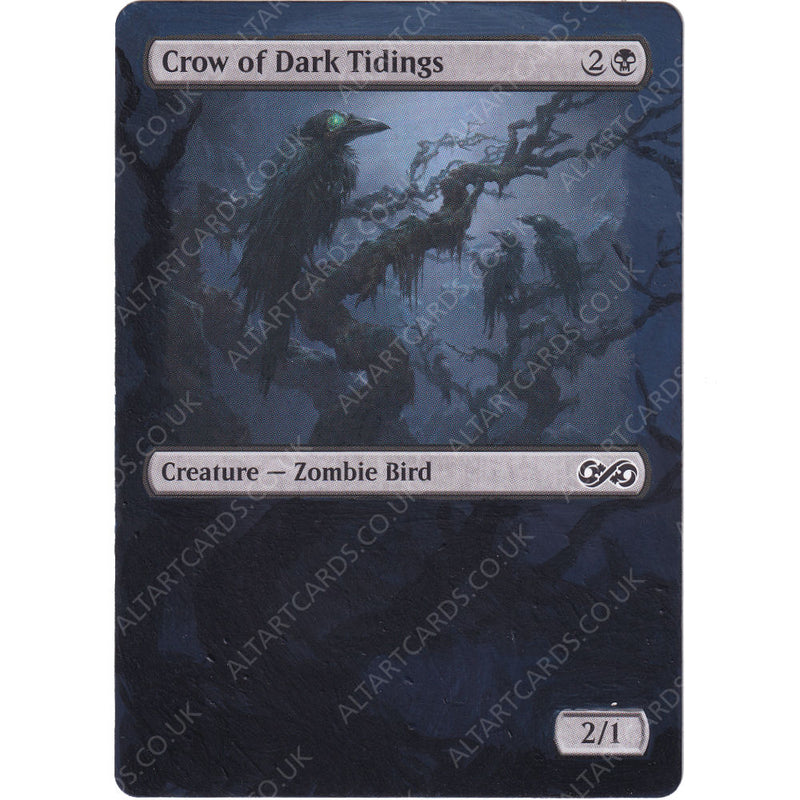 Altered Art - Crow of Dark Tidings