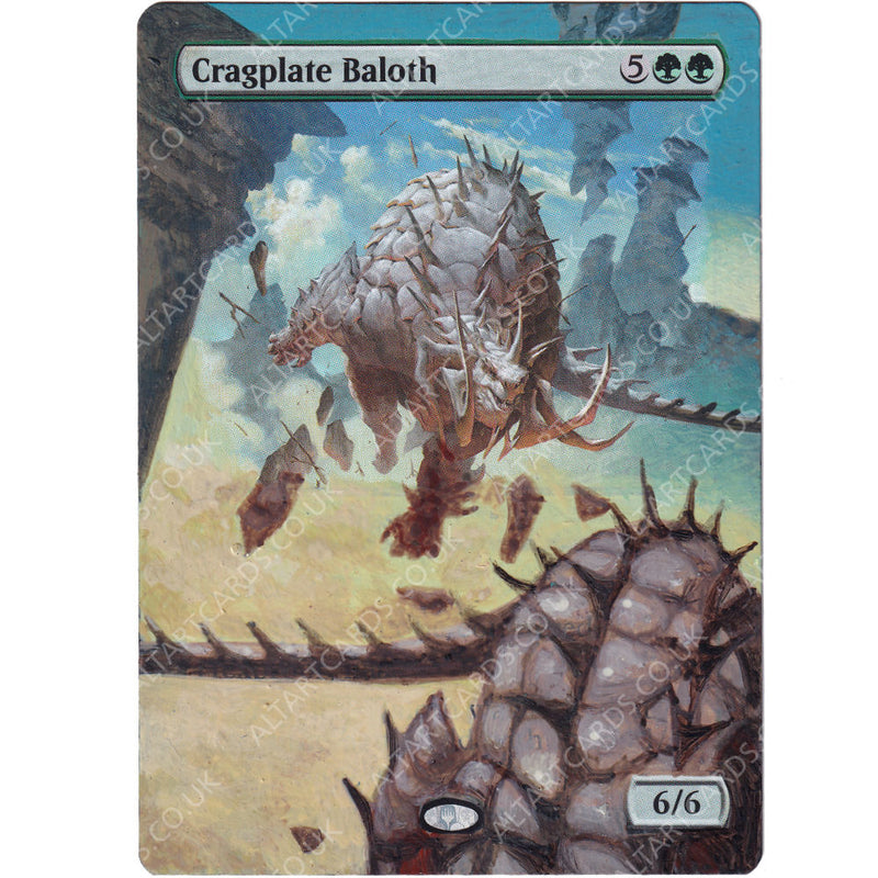 Altered Art - Cragplate Baloth