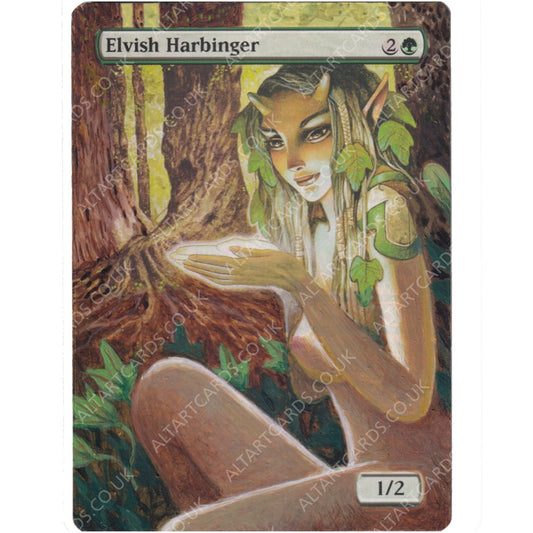 Altered Art - Elvish Harbinger