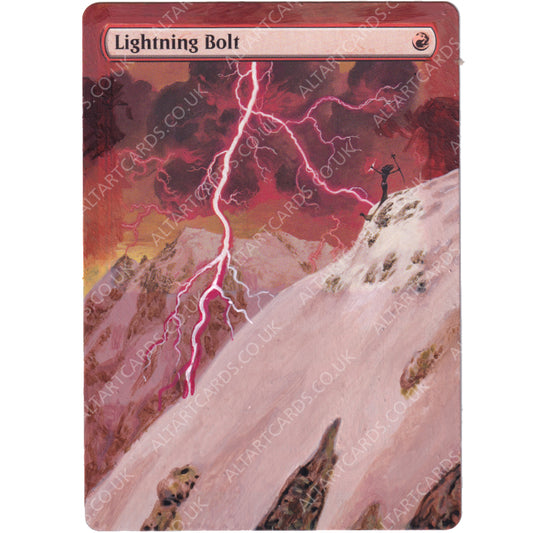 Altered Art - Lightning Bolt